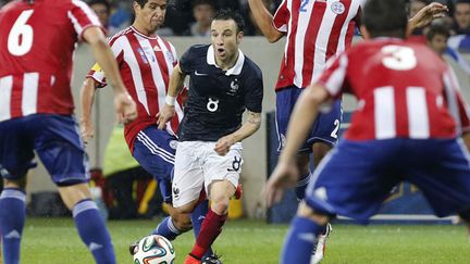 &nbsp; (Mathieu Valbuena, le meilleur Bleu du match encore dimanche © Reuters/Philippe Laurenson)