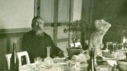 Auguste Rodin dans sa maison de Meudon
 (France3 / Culturebox)