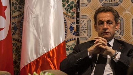 Nicolas Sarkozy à Tunis le 20 juillet 2015 (Amine Landoulsi / ANADOLU AGENCY/AFP)