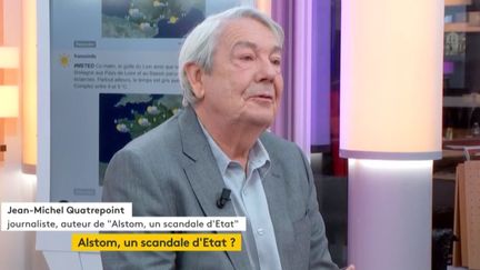 Journaliste et auteur du livre "Alstom, scandale d’État", Jean-Michel Quatrepoint était l'invité de Stéphane Dépinoy mercredi 27 décembre dans l'émission ":L'éco". Il est revenu sur l'accord entre Alstom et Siemens.