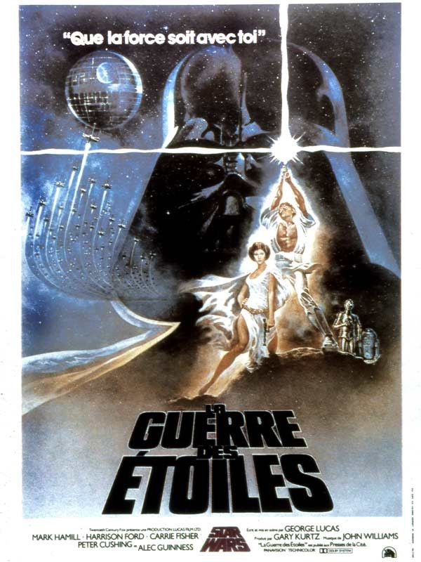 L'affiche de "La Guerre des étoile" de George Lucas en 1977. (TWENTIETH CENTURY FOX FRANCE)