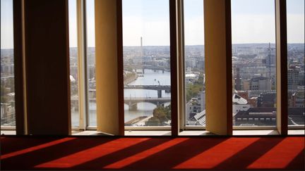 Visite de la BNF (Bibliotheque nationale de France) lors des Journees Europeennes du Patrimoine, 16 septembre 2018 (LUC NOBOUT / MAXPPP)