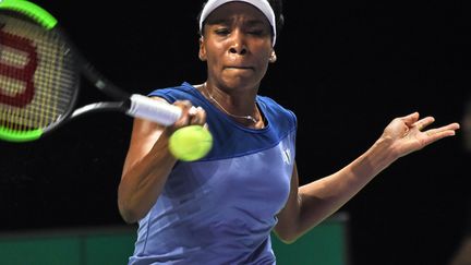 Venus Williams au Masters de Singapour. (ROSLAN RAHMAN / AFP)