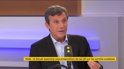 Le sénateur de Paris (PS) David Assouline invité de franceinfo le 29 octobre 2019. (FRANCEINFO / RADIOFRANCE)