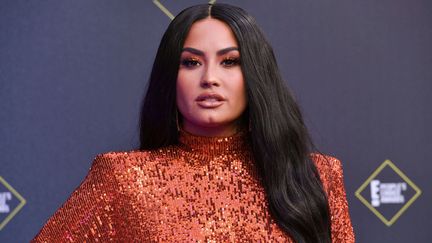 Demi Lovato lors du 46e People's Choice Awards, à Los Angeles, en novembre 2020.&nbsp; (ROB LATOUR/SHUTTERSTOCK/SIPA / SHUTTERSTOCK)