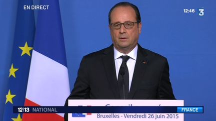 Attentat en Isère : François Hollande a réagi depuis Bruxelles