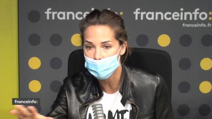 Mélissa Theuriau,&nbsp;productrice du documentaire "Bouche cousue". (CAPTURE D'ECRAN DAILYMOTION)