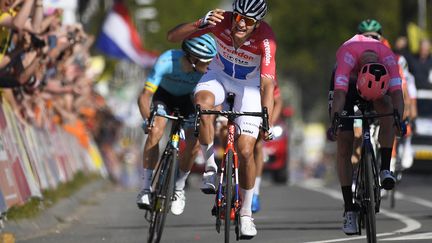 Mathieu van der Poel, dernier vainqueur de l'Amstel Gold Race en 2019. (YORICK JANSENS / BELGA MAG)