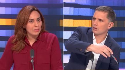 Salhia Brakhlia et Jérôme Chapuis. (franceinfo)