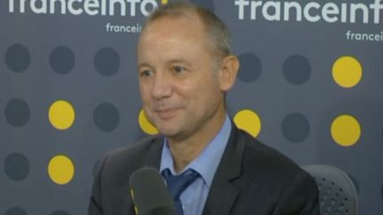 Jean-Christophe Dumont, chef du département des migrations internationales à l'OCDE, sur franceinfo le 19 septembre 2016.&nbsp; (RADIO FRANCE / CAPTURE D'ÉCRAN)