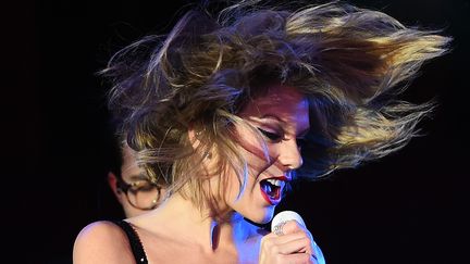   Taylor Swift à Times Square en décembre 2014
 (Jewel Samad/AFP)