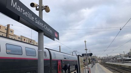 Une enquête a été ouverte pour tenter de connaître la raison de ces tirs sur un TGV Paris-Marseille. (NELLY ASSENAT / FRANCE-BLEU PROVENCE)