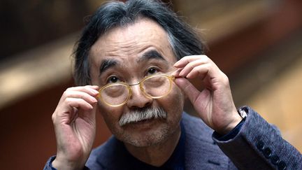 Jirô Taniguchi à Paris le 26 janvier 2015
 (Stéphane de Sakutin / AFP)