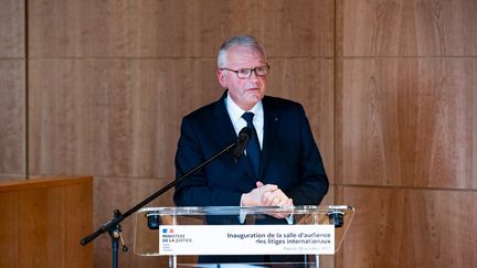 Rémy Heitz, à la cour d'appel de Paris, le 28 octobre 2022. (AMAURY CORNU / HANS LUCAS / AFP)