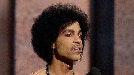 Prince aux Grammy Awards en février 2015.
 (Kevork Djansezian/ Getty Images North America / AFP)