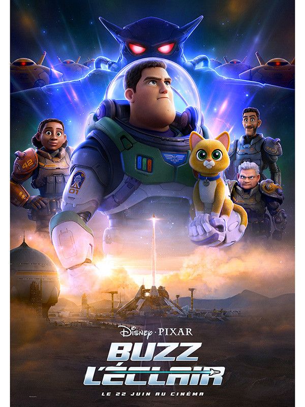 L'affiche de "Buzz l'éclair" d'Angus MacLane (2022). (THE WALT DISNEY COMPANY FRANCE)