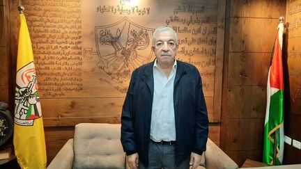 Mahmoud Aloul is number 2 in Fatah, the Palestinian political party in power in the West Bank (GILLES GALLINARO / RADIO FRANCE)