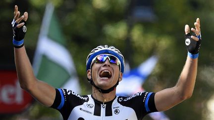 &nbsp; (Le sprinteur allemand Marcel Kittel remporte la première étape du Tour 2014 © Maxppp)