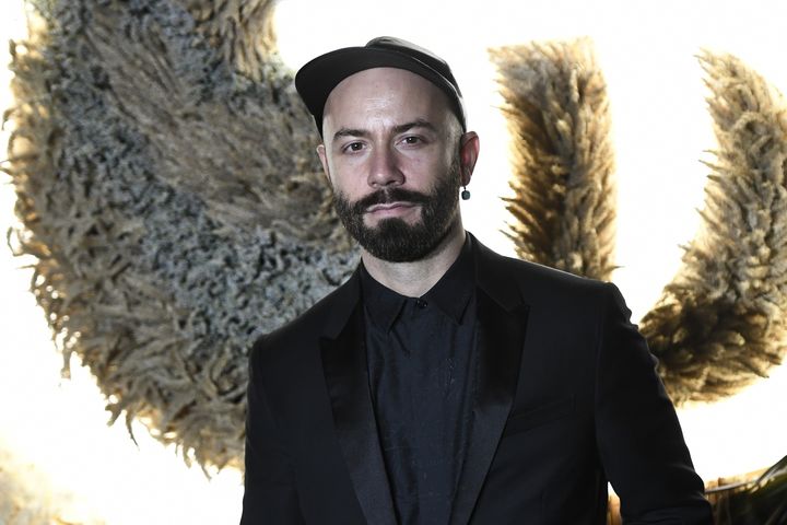 Le musicien français Woodkid le 20 septembre 2019 à Paris, à l'opéra Garnier (STEPHANE DE SAKUTIN / AFP)