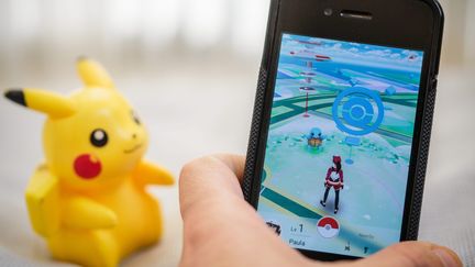 Le but du jeu : capturer en maximum de monstres comme le célébrissime Pikachu.
 (A.Morissard / IP3 / MaxPPP)