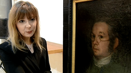 Le "Goya" avec Sophie Harent, conservateur et directrice du musée Bonnat-Helleu
 (France 3)