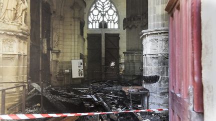 Nantes : l'orgue et une partie de la cathédrale réduits en cendres