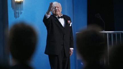 L'acteur Mickey Rooney lors de la 14e c&eacute;r&eacute;monie des Screen Actors Guild Awards &agrave; Los Angeles (Etats-Unis), le 27 janvier 2008. (MARIO ANZUONI / REUTERS)