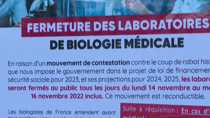 Santé : les laboratoires en grève contre une baisse de leurs tarifs