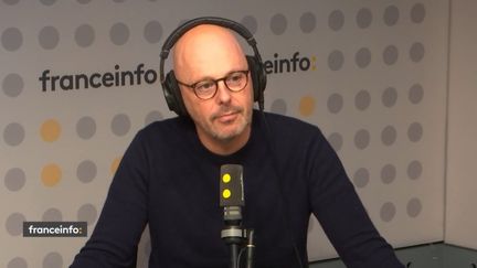 Thomas Snégaroff, journaliste, présentateur de "C Politique" sur France 5. (FRANCEINFO / RADIOFRANCE)