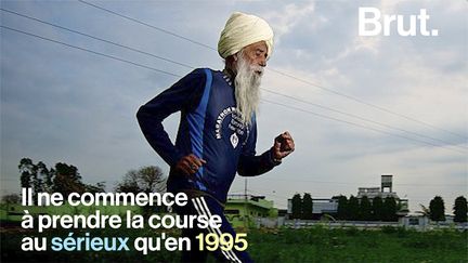 VIDEO. L'histoire de Fauja Singh, marathonien à 89 ans (BRUT)