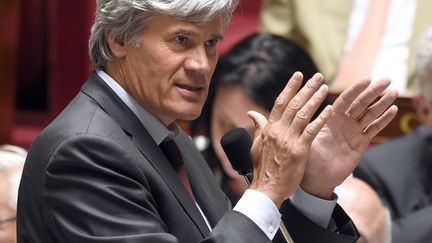 Le porte-parole du gouvernement St&eacute;phane Le Foll le 18 juin 2014 &agrave; l'Assembl&eacute;e nationale (Paris). (ERIC FEFERBERG / AFP)