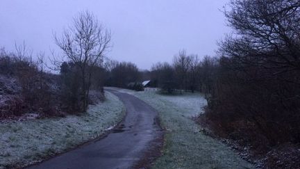 L'alerte orange a été levé dans le Calvados (photo ci-dessus), lundi 18 janvier.&nbsp; (ALEXANDRA HUCTIN / FRANCE 3 NORMANDIE)