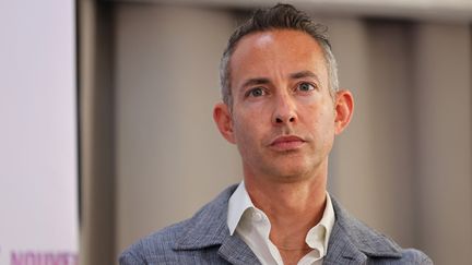 Ian Brossat député communiste, à Paris, le 19 mai 2022. (THOMAS SAMSON / AFP)