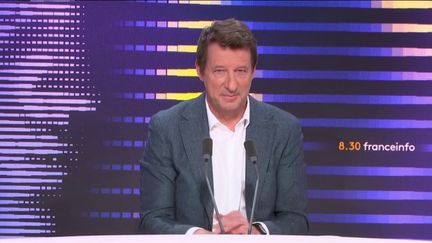 Le sénateur écologiste Yannick Jadot, invité de la matinale de franceinfo lundi 5 février. (FRANCEINFO/RADIO FRANCE)