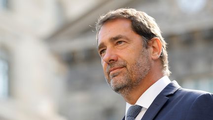 Christophe Castaner à Paris, le 20 août 2019. (THOMAS SAMSON / AFP)