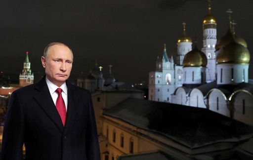 Le président Vladimir Poutine au Kremlin le 19 janvier 2017 ( Sputnik - Mikhail Klimentyev - Kremlin via REUTERS)