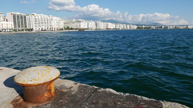 &nbsp; (Le front de mer de Thessalonique: 5 kilomètres de promenade piétonne © E Langlois)