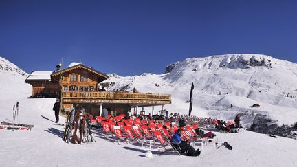 La station de La&nbsp;Plagne (Savoie), le 14 février 2018. (PHILIPPE ROYER / ONLY FRANCE)