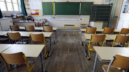  (Les classes sont restées vides dans les écoles d'une quinzaine de communes, mercredi © Maxppp)