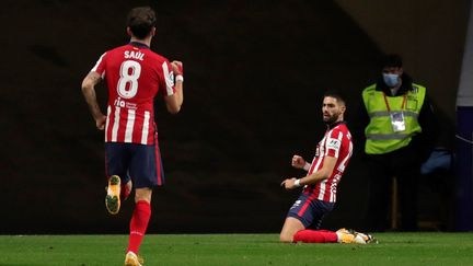 Carrasco a inscrit son deuxième but de la saison (JUANJO MART?N / EFE)