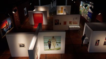 L'exposition "Images en lutte" est à voir à Paris aux Beaux-Arts jusqu'au 20 mai. (ANNE CHEPEAU / RADIO FRANCE)