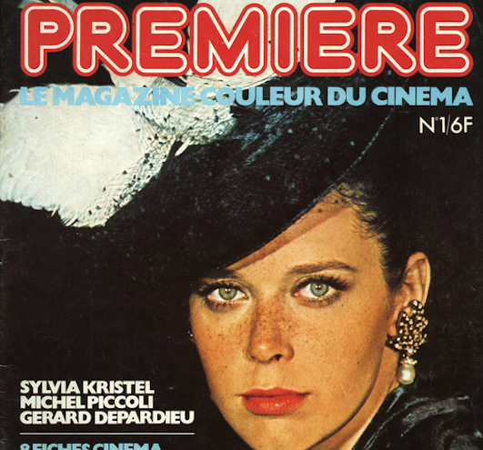 Novembre 1976, c'est la premi&egrave;re de Premi&egrave;re. En une, l'actrice Sylvia Kristel, qui vient de tourner avec G&eacute;rard Depardieu et Michel Piccoli.&nbsp; (PREMIERE / FTVI)