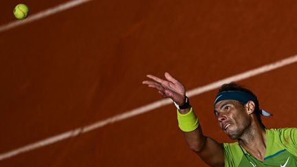 Rafael Nadal, le 27 mai 2022.&nbsp; (ANNE-CHRISTINE POUJOULAT / AFP)