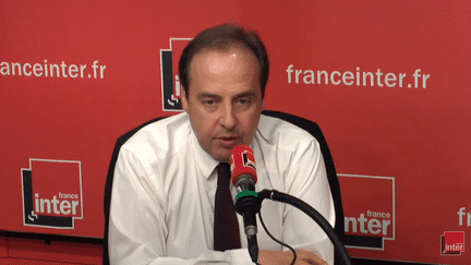 Jean-Christophe Lagarde, président de l'UDI et député de Seine-Saint-Denis, le 17 juillet 2018. (RADIO FRANCE / FRANCE INTER)