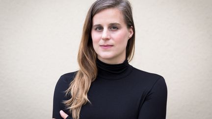 Portrait de l'écrivaine américaine Lauren Groff, le 2 septembre 2021 (ELI SINKUS)