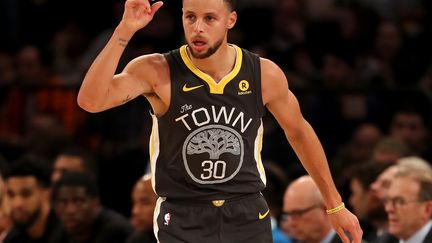 Stephen Curry (Golden State Warriors). (ELSA / GETTY IMAGES NORTH AMERICA)