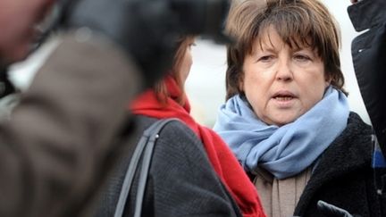 Martine Aubry, première secrétaire du Parti socialiste et maire de Lille, le 01 décembre 2010, à Lille. (AFP - Philippe Huguen)