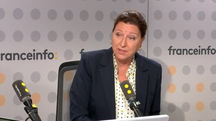 Agnès Buzyn, former Minister of Health, guest of francienfo on September 27, 2024. (FRANCEINFO / RADIO FRANCE)