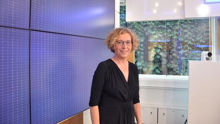 Muriel Pénicaud, ministre du Travail, invitée de&nbsp;franceinfo le 3 août 2018. (JEAN-CHRISTOPHE BOURDILLAT / RADIO FRANCE)