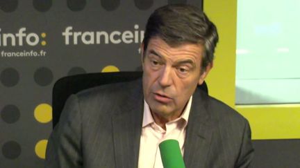 Gonzague de Blignières, le président de RAISE Investissement, sur franceinfo le 18 octobre 2016 (RADIO FRANCE / CAPTURE D'ÉCRAN)